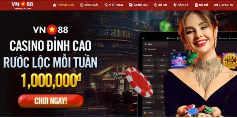 Truy cập link đăng nhập chính thức