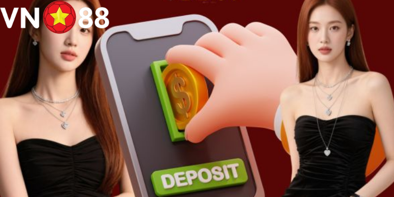 Người chơi có thể nạp tiền VN88 qua ngân hàng nội địa
